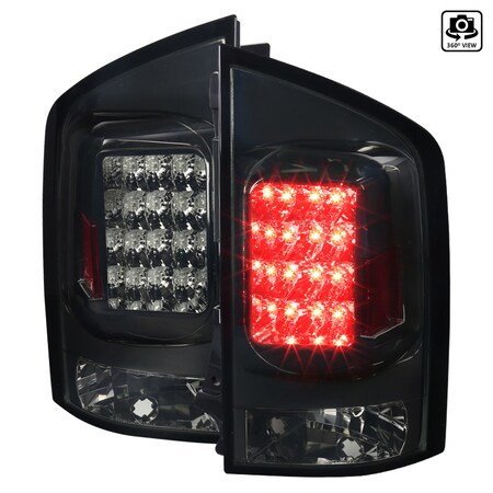 Spec-D Tuning 05-12 Nissan Armada LED Tail Lights Red Smoke LT-AMD04GLED-TM